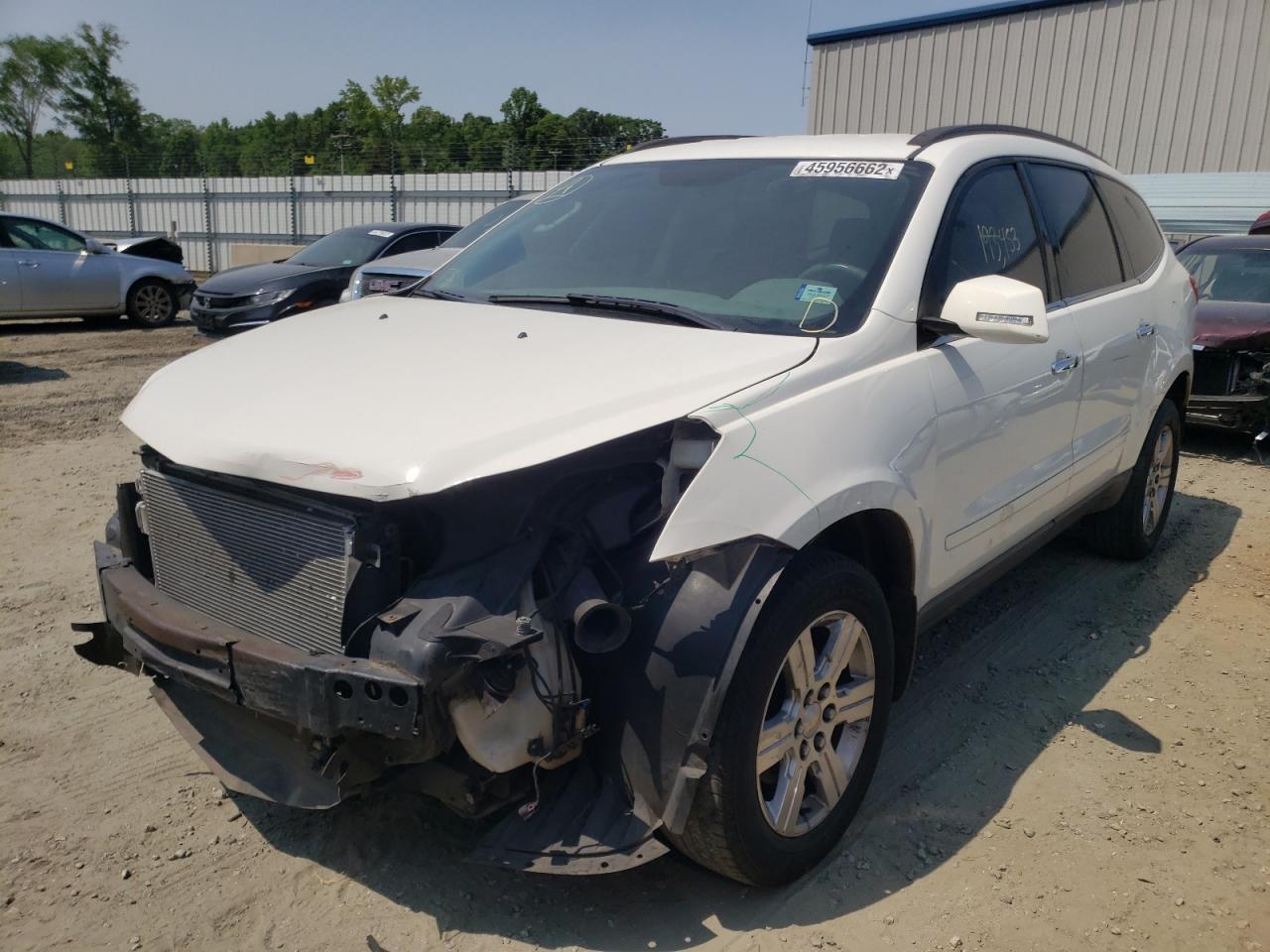Photo 2 from auction – 2012 CHEVROLET TRAVERSE L with VIN 1GNKRGED2CJ165864