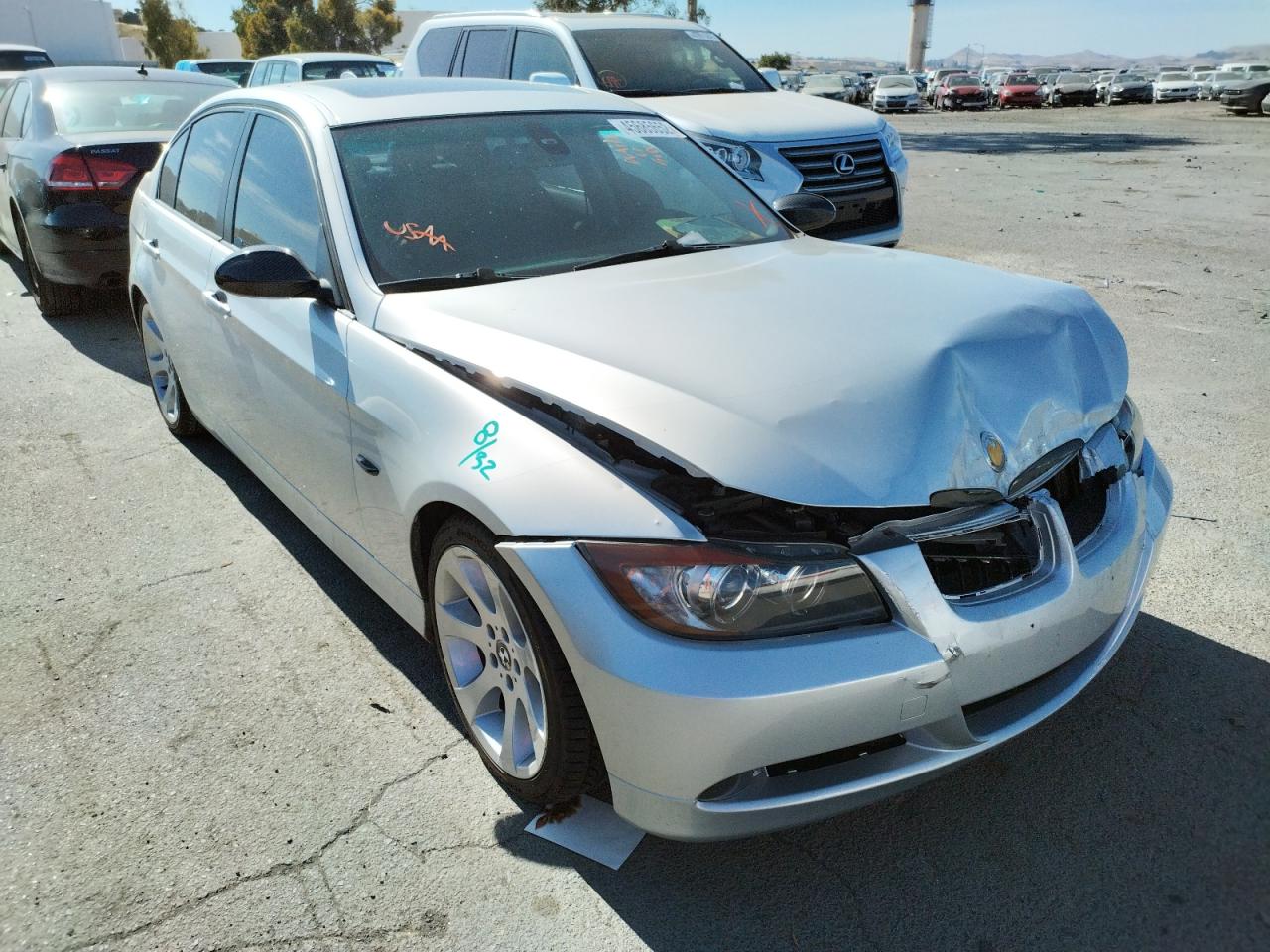 Photo 1 from auction – 2007 BMW 335 I with VIN WBAVB73577PA87414