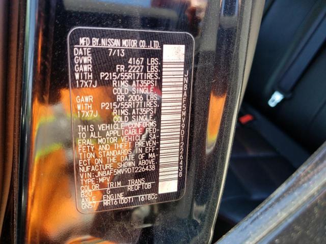 Photo 10 from auction – 2013 NISSAN JUKE S with VIN JN8AF5MV9DT226438
