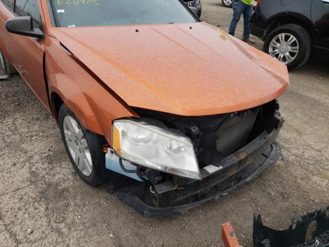 Photo 9 from auction – 2011 DODGE AVENGER EX with VIN 1B3BD4FB4BN620905
