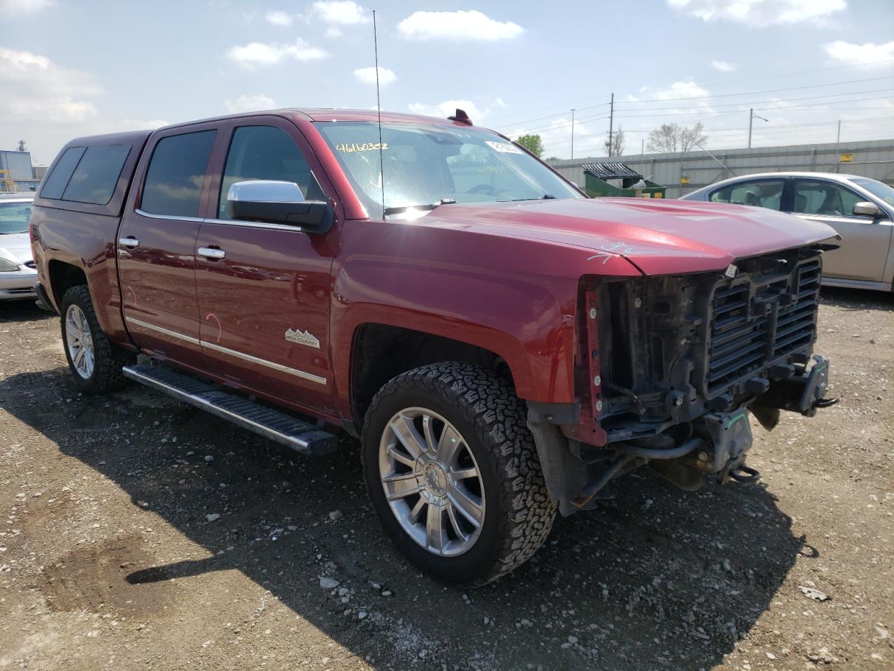CHEVROLET SILVERADO 2017 с VIN 3GCUKTEC7HG229329 - Фото с аукциона
