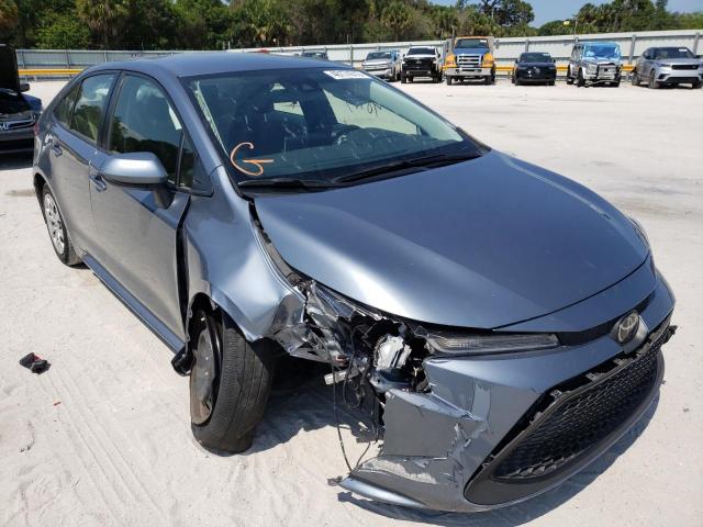 TOYOTA COROLLA LE 2020 with VIN JTDEPRAE7LJ057035 - Photo from auction