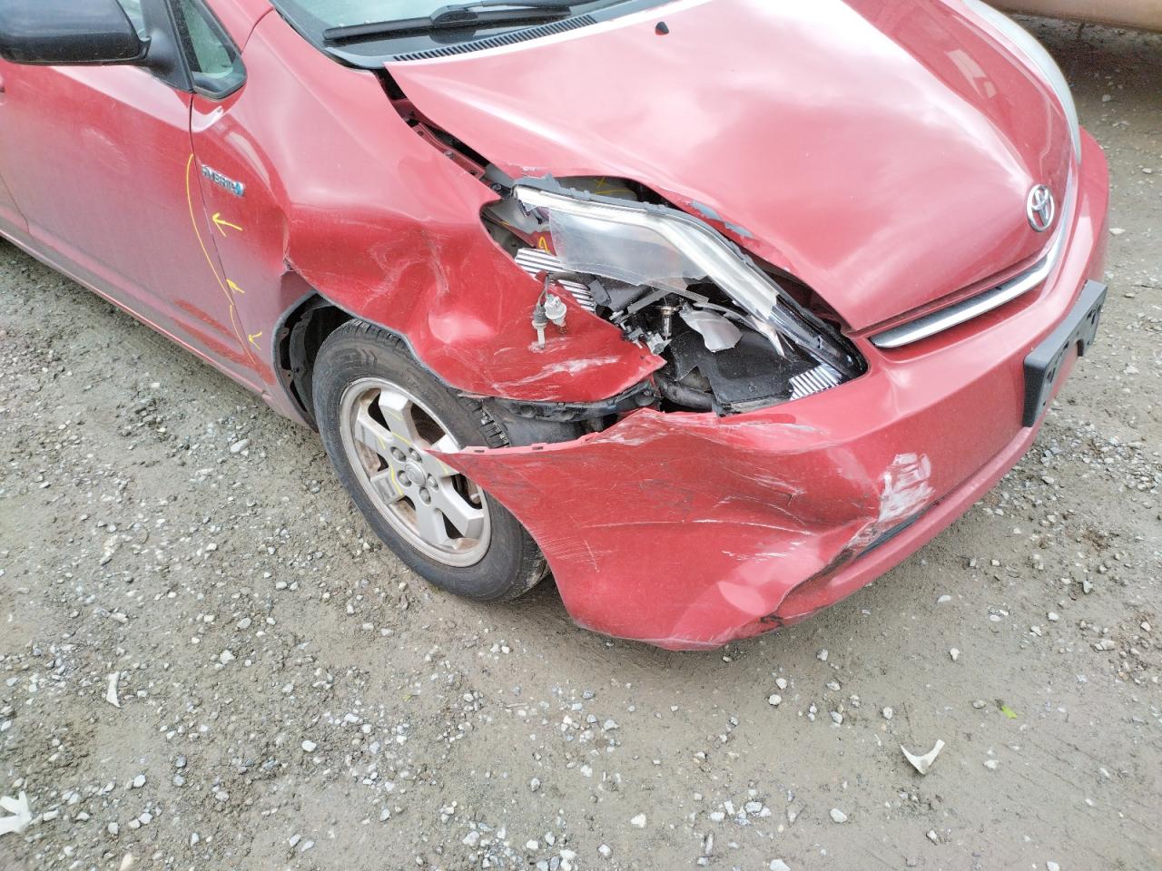 Photo 9 from auction – 2006 TOYOTA PRIUS with VIN JTDKB20U967521607