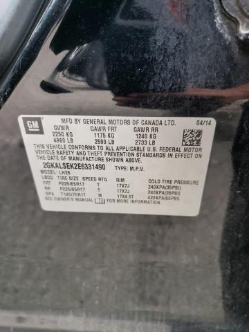 Photo 10 from auction – 2014 GMC TERRAIN SL with VIN 2GKALSEK2E6331490