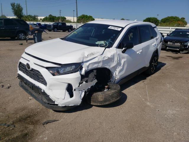 Photo 2 from auction – 2022 TOYOTA RAV4 LE with VIN 2T3H1RFV4NC184158