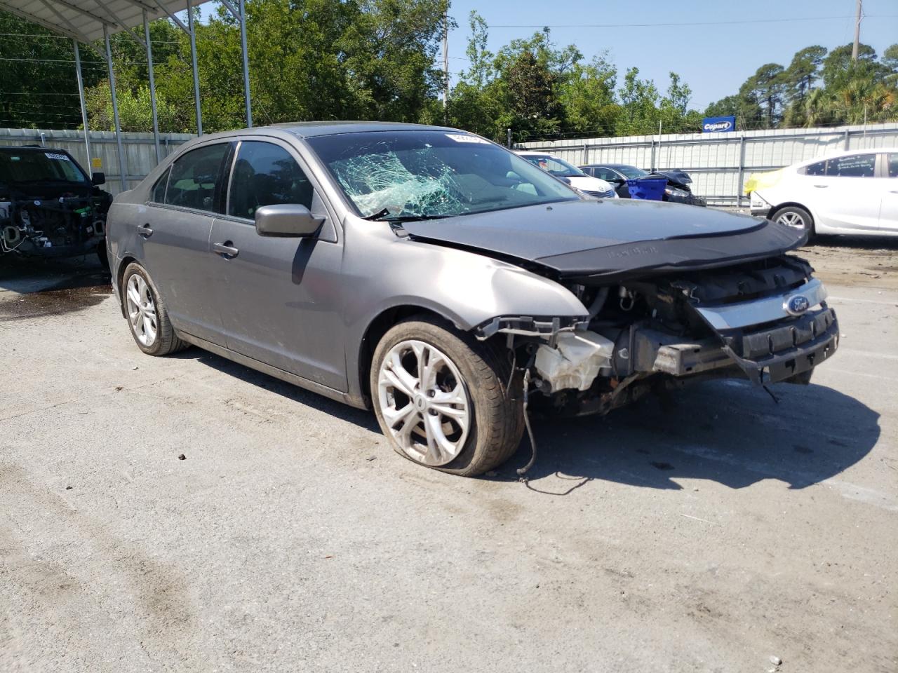 FORD FUSION SE 2012 with VIN 3FAHP0HA9CR226544 - Photo from auction