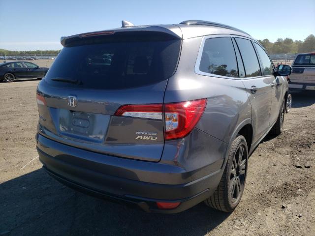 Photo 4 from auction – 2021 HONDA PILOT SE with VIN 5FNYF6H29MB011502
