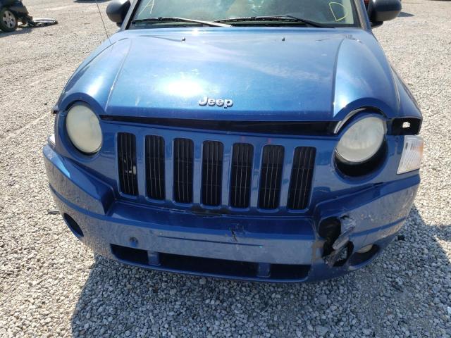 Photo 9 from auction – 2009 JEEP COMPASS SP with VIN 1J4FT47BX9D215238