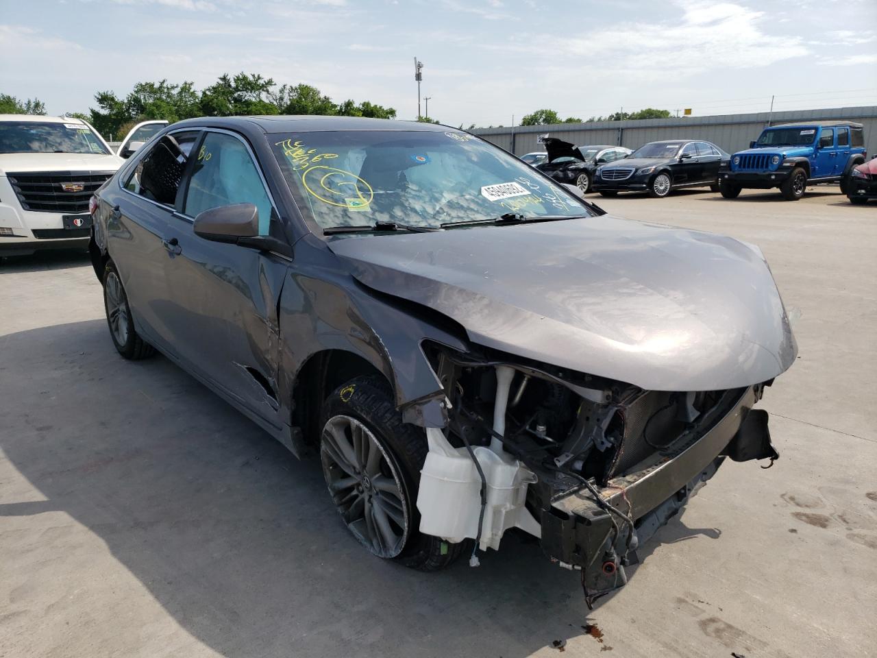 TOYOTA CAMRY LE 2016 with VIN 4T1BF1FK3GU200424 - Photo from auction