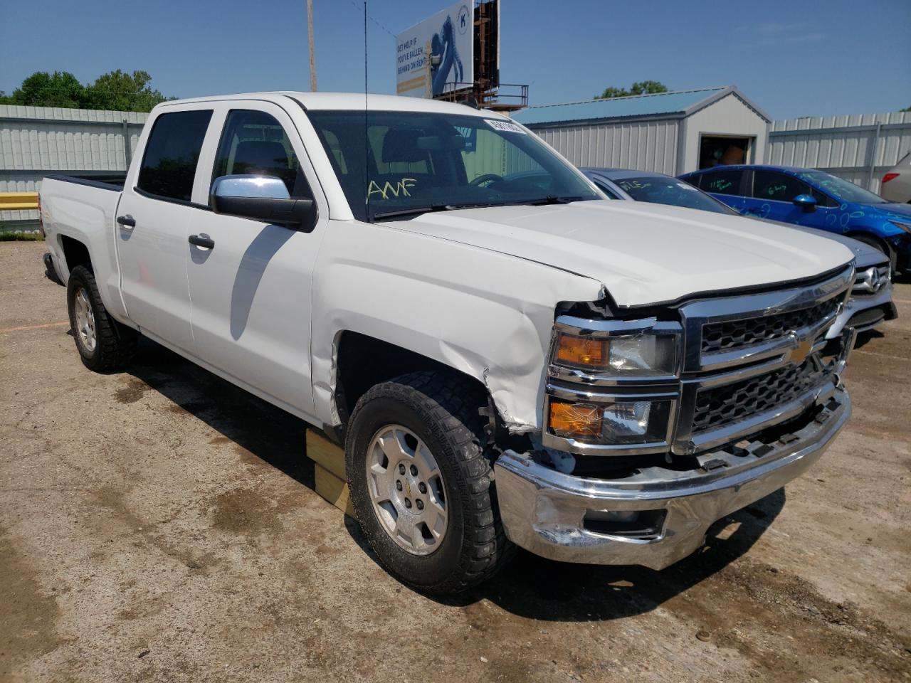 CHEVROLET silverado 2014 with VIN 3GCPCRECXEG167630 - Photo from auction