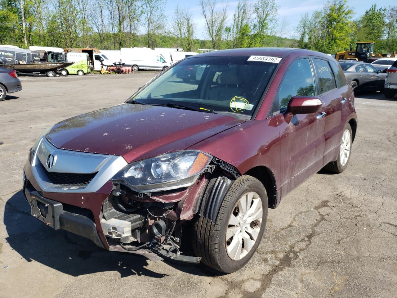 Photo 2 from auction – 2011 ACURA RDX TECHNO with VIN 5J8TB1H59BA006391