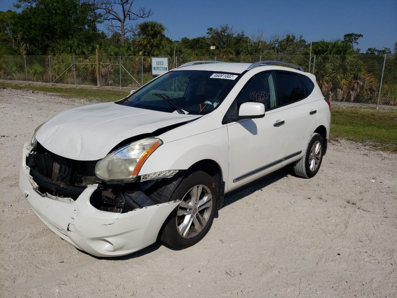 Photo 2 from auction – 2012 NISSAN ROGUE S with VIN JN8AS5MT4CW266062
