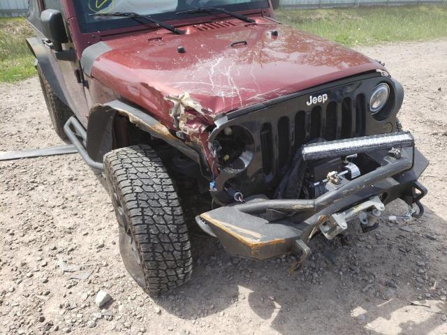 Photo 9 from auction – 2008 JEEP WRANGLER with VIN 1J4FA54148L583362
