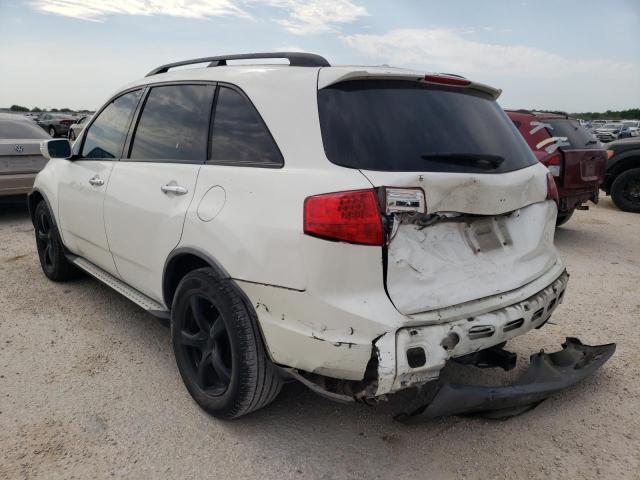 Photo 3 from auction – 2007 ACURA MDX TECHNO with VIN 2HNYD28497H500488