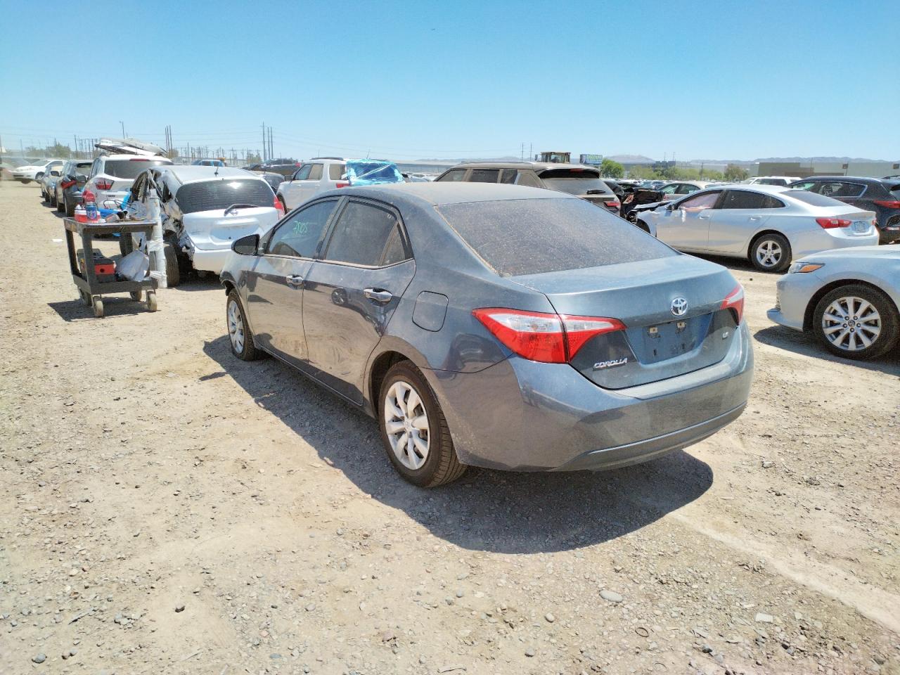 Photo 3 from auction – 2015 TOYOTA COROLLA L with VIN 5YFBURHE7FP358504
