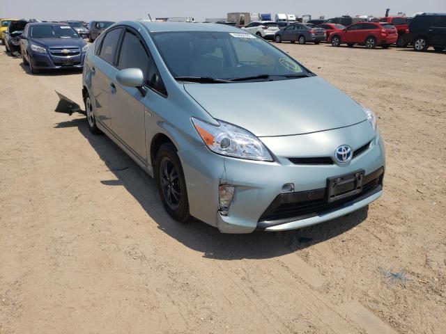TOYOTA PRIUS 2013 with VIN JTDKN3DU0D1697324 - Photo from auction