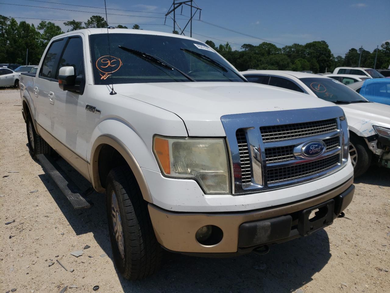 FORD F150 SUPER 2011 with VIN 1FTFW1EF0BFC37938 - Photo from auction