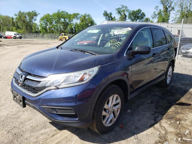 Photo 2 from auction – 2016 HONDA CR-V SE with VIN 2HKRM4H47GH648300