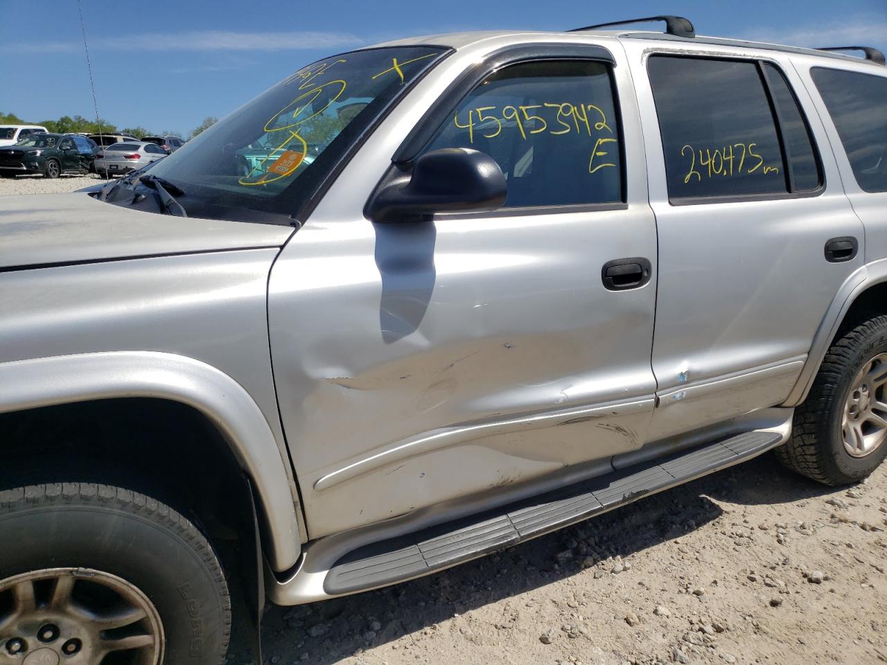 Photo 9 from auction – 2003 DODGE DURANGO SL with VIN 1D4HS48N53F630086