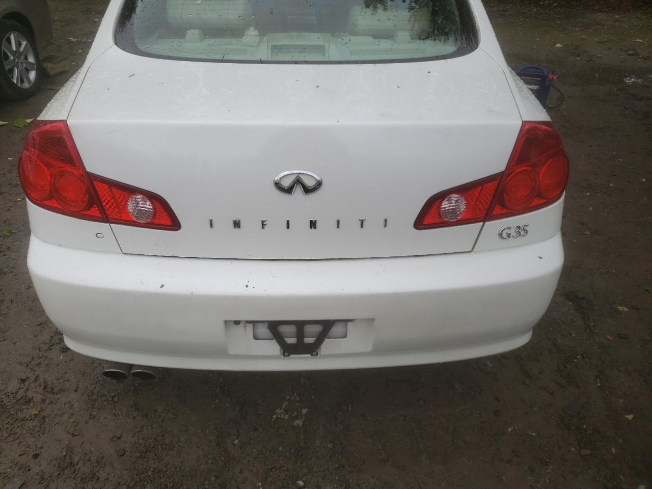 Photo 9 from auction – 2005 INFINITI G35 with VIN JNKCV51E75M223382