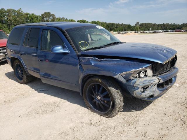 DODGE DURANGO SL 2002 with VIN 1B4HR48N92F151108 - Photo from auction
