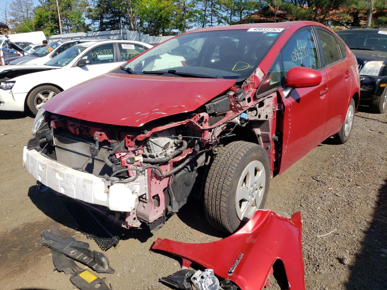 Photo 15 from auction – 2011 TOYOTA PRIUS with VIN JTDKN3DU8B1457645