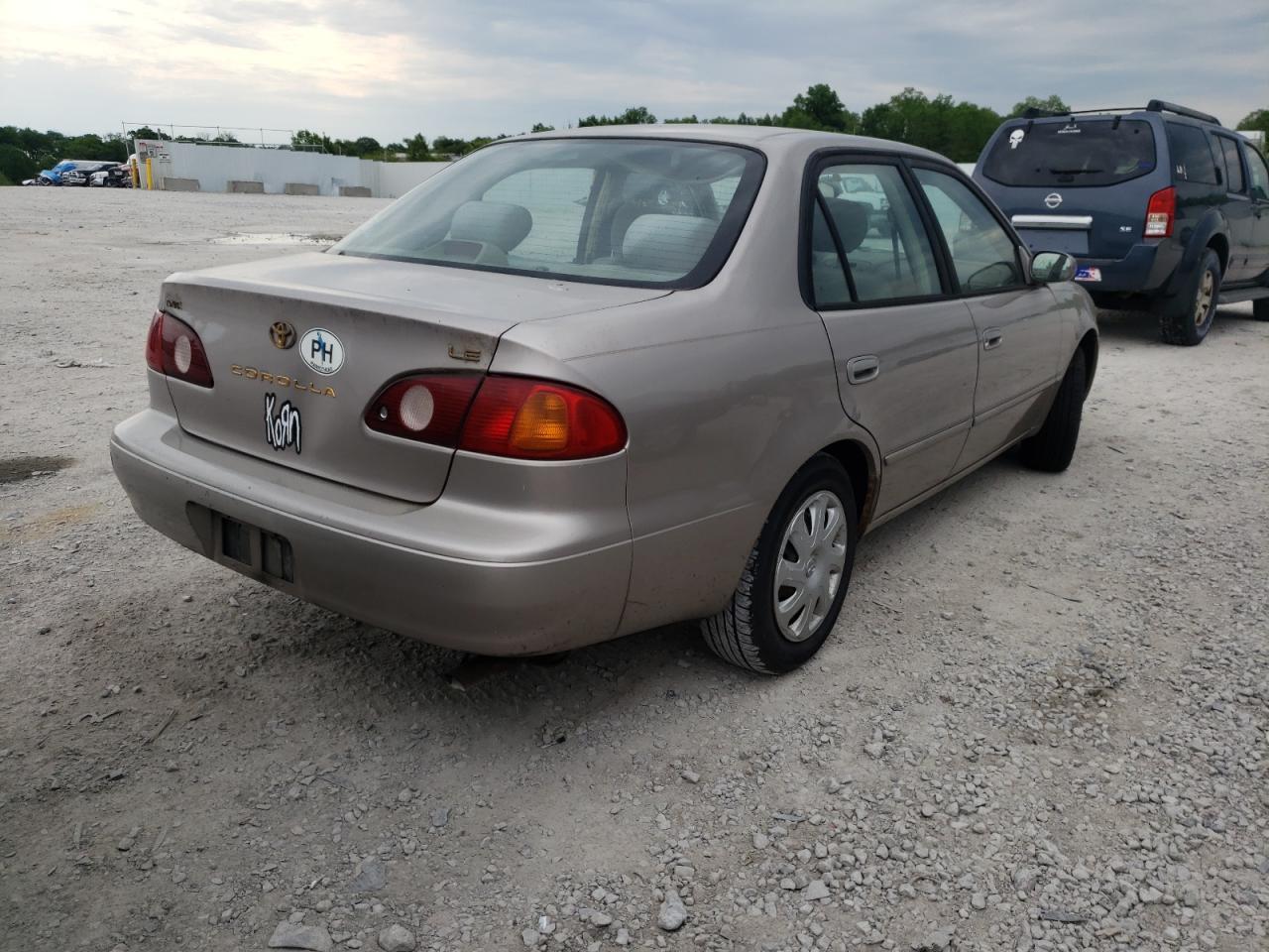 Photo 4 from auction – 2001 TOYOTA COROLLA CE with VIN 2T1BR12E91C478843