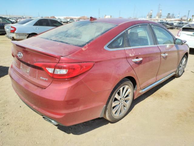 Photo 4 from auction – 2016 HYUNDAI SONATA SPO with VIN 5NPE34AF0GH329995