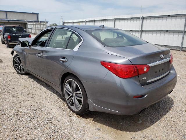 Photo 3 from auction – 2014 INFINITI Q50 BASE with VIN JN1BV7AR7EM707633
