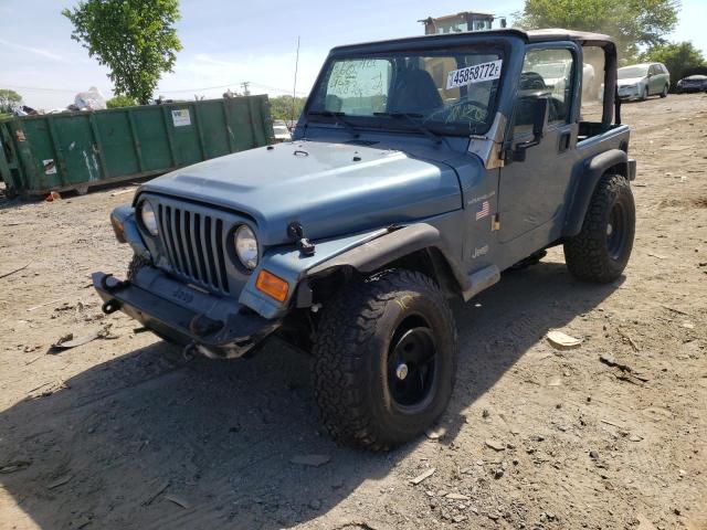 Photo 2 from auction – 1999 JEEP WRANGLER / with VIN 1J4FY29P7XP482234