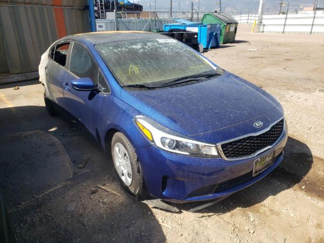 KIA FORTE LX 2018 with VIN 3KPFL4A75JE221641 - Photo from auction