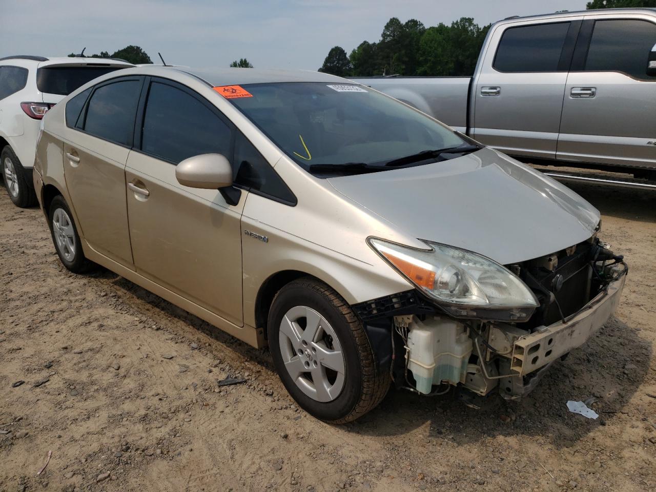 TOYOTA PRIUS 2010 with VIN JTDKN3DU0A0220507 - Photo from auction