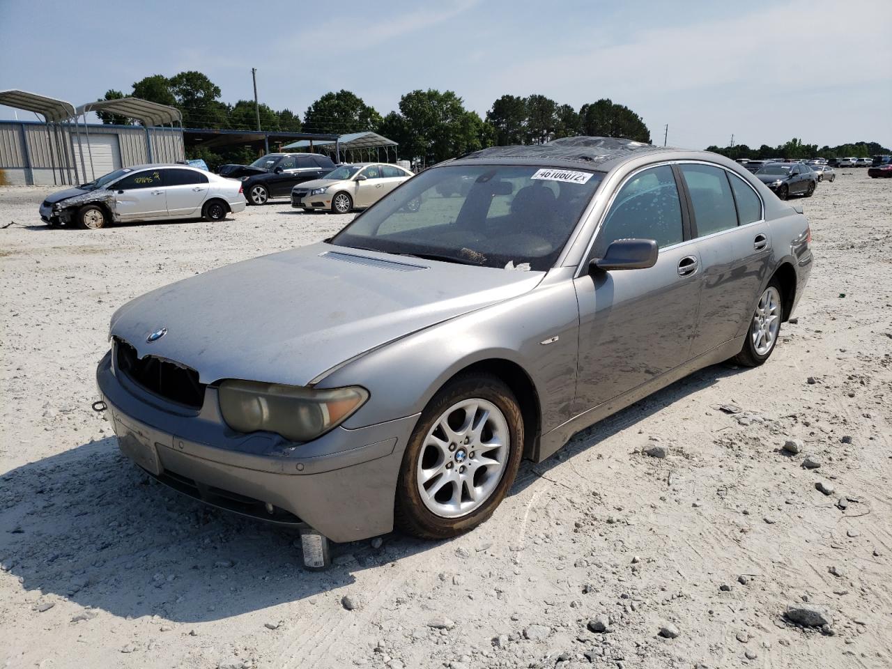 Photo 2 from auction – 2002 BMW 745 I with VIN WBAGL63462DP60126
