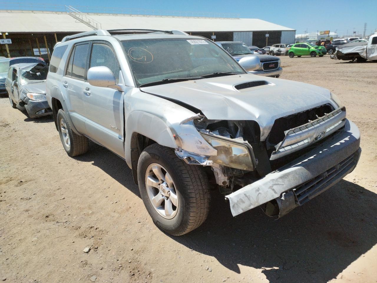 TOYOTA 4RUNNER SR 2003 with VIN JTEZU14R530002708 - Photo from auction