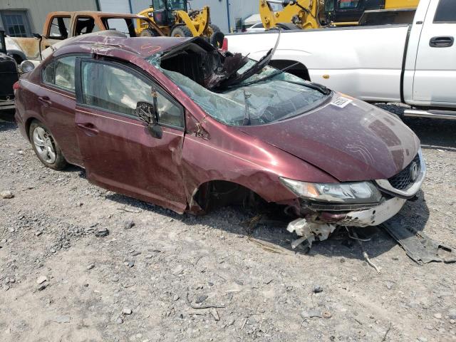HONDA CIVIC LX 2013 with VIN 2HGFB2F52DH557739 - Photo from auction