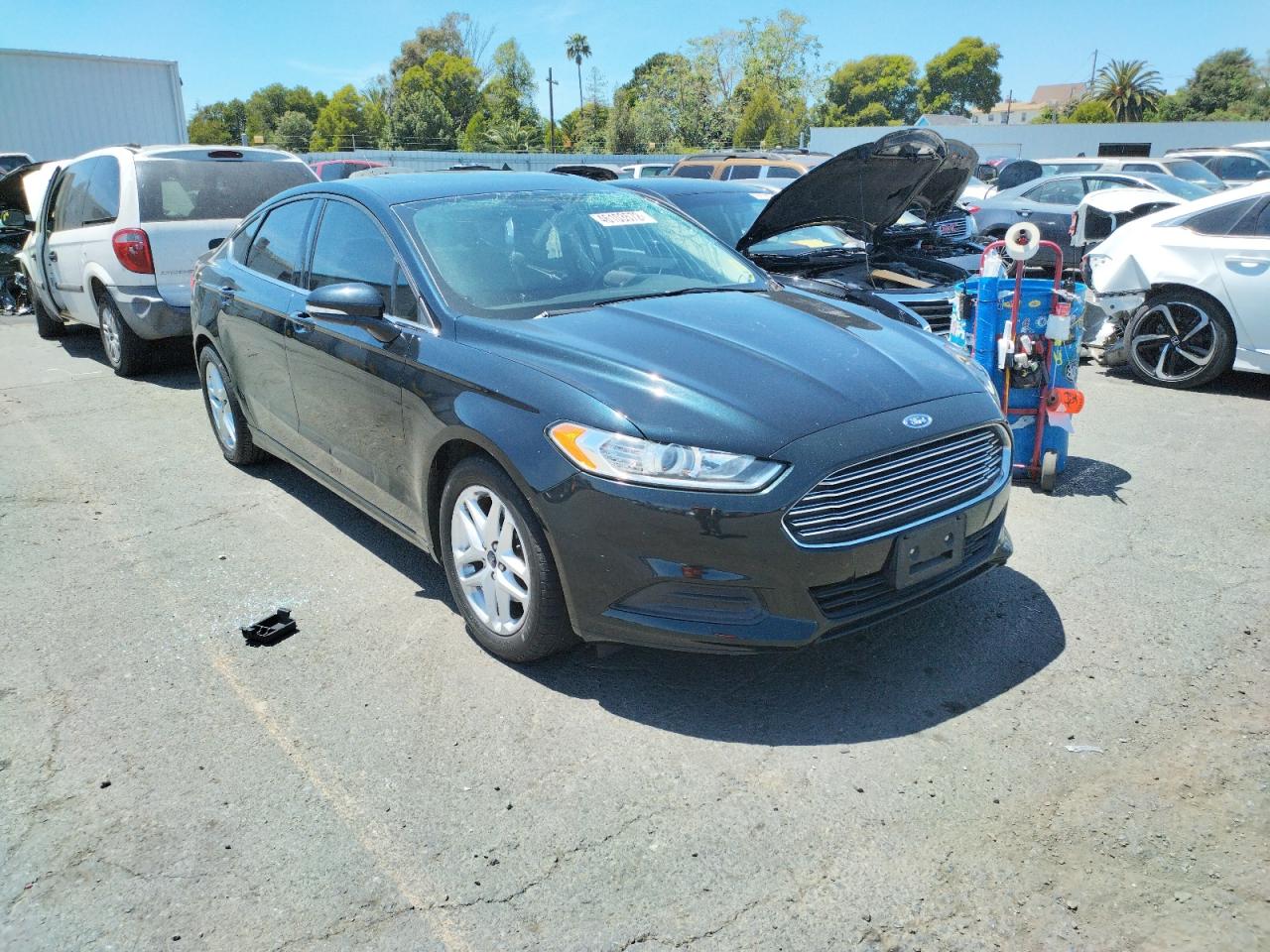 FORD FUSION SE 2014 with VIN 3FA6P0H72ER195202 - Photo from auction