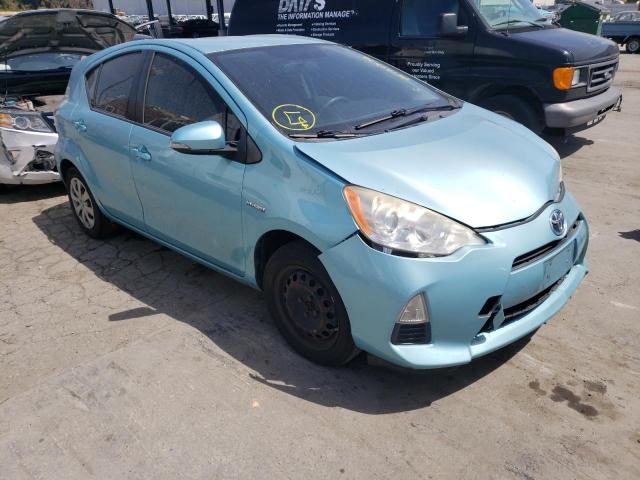 TOYOTA PRIUS C 2013 with VIN JTDKDTB32D1046287 - Photo from auction