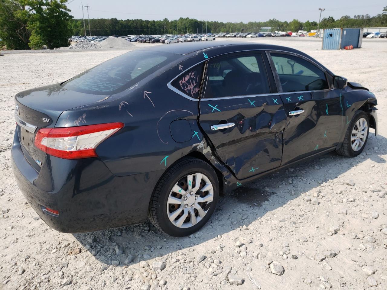 Photo 4 from auction – 2013 NISSAN SENTRA S with VIN 3N1AB7AP2DL678537