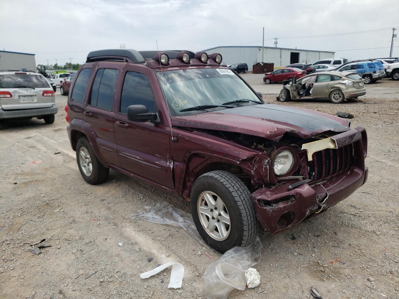 Photo 1 from auction – 2003 JEEP LIBERTY SP with VIN 1J4GL48KX3W628128