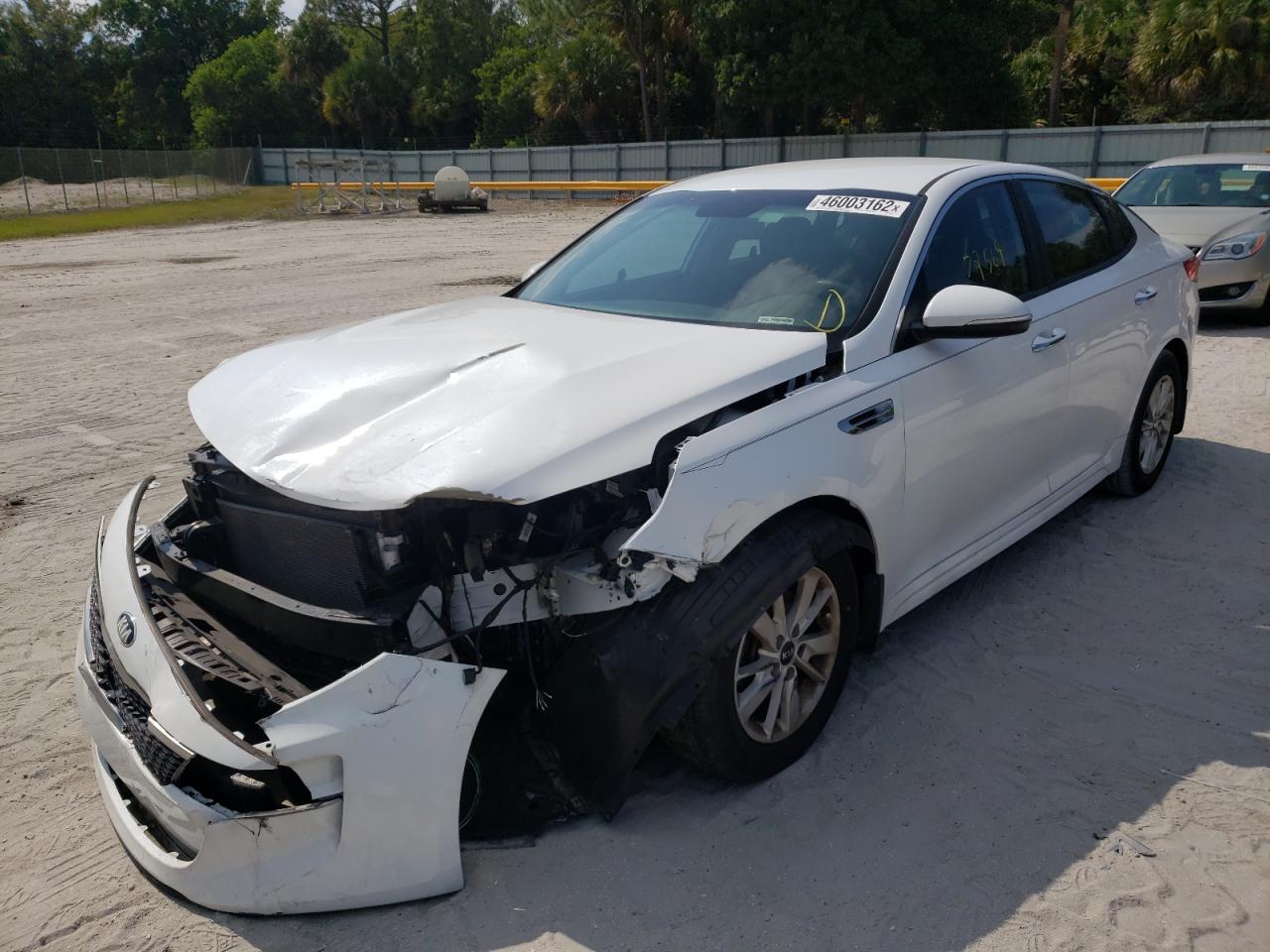 Photo 2 from auction – 2016 KIA OPTIMA LX with VIN 5XXGT4L30GG043264