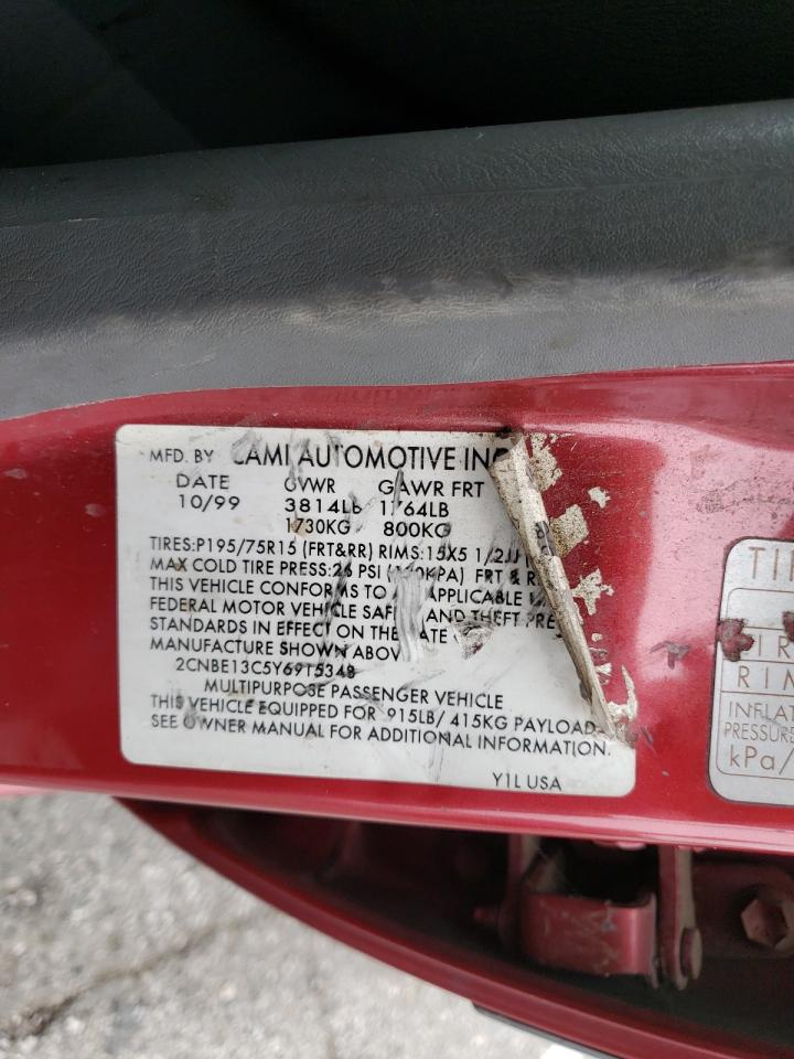 Photo 10 from auction – 2000 CHEVROLET TRACKER with VIN 2CNBE13C5Y6915348