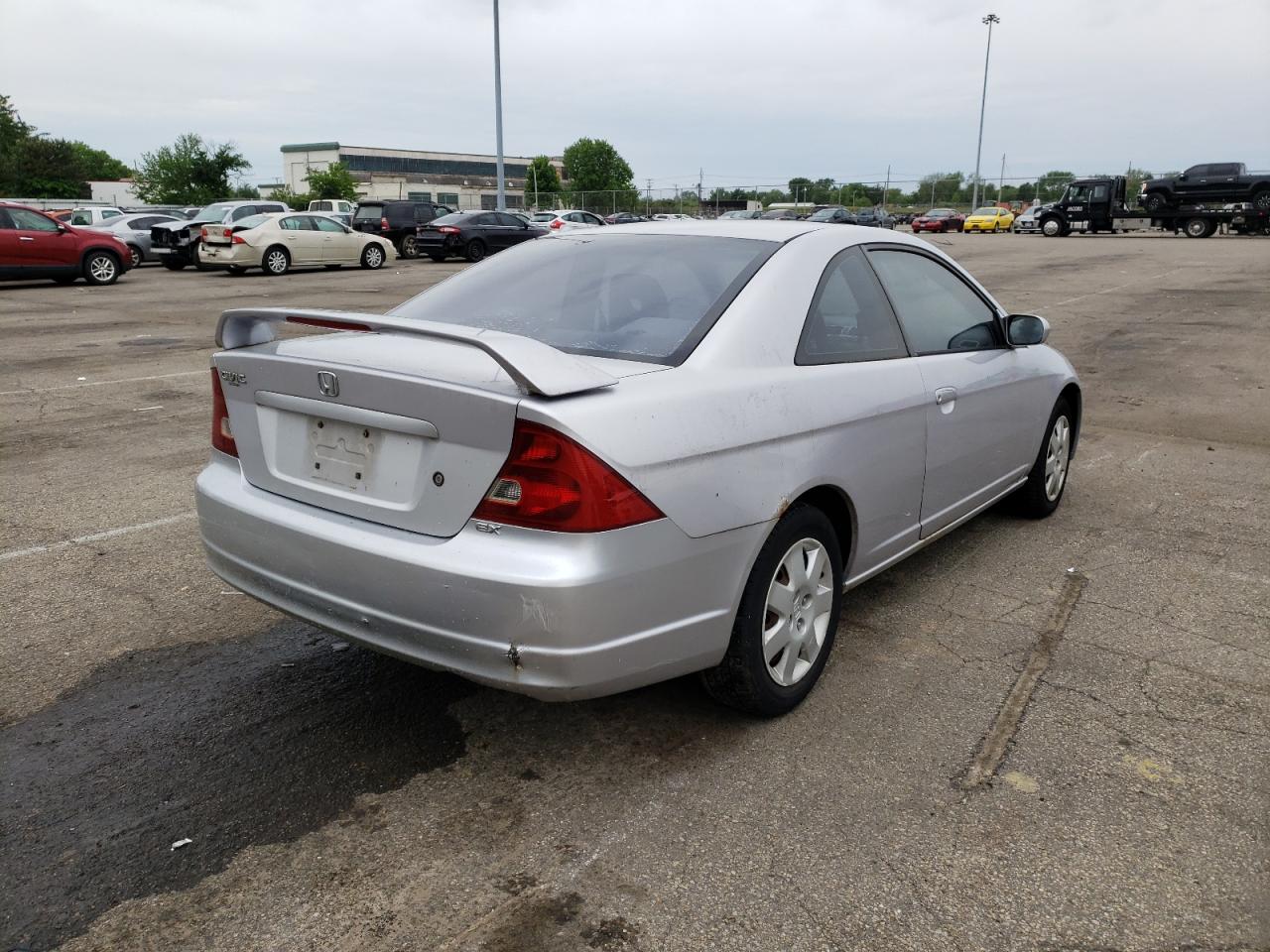 Photo 4 from auction – 2002 HONDA CIVIC EX with VIN 1HGEM22072L090933