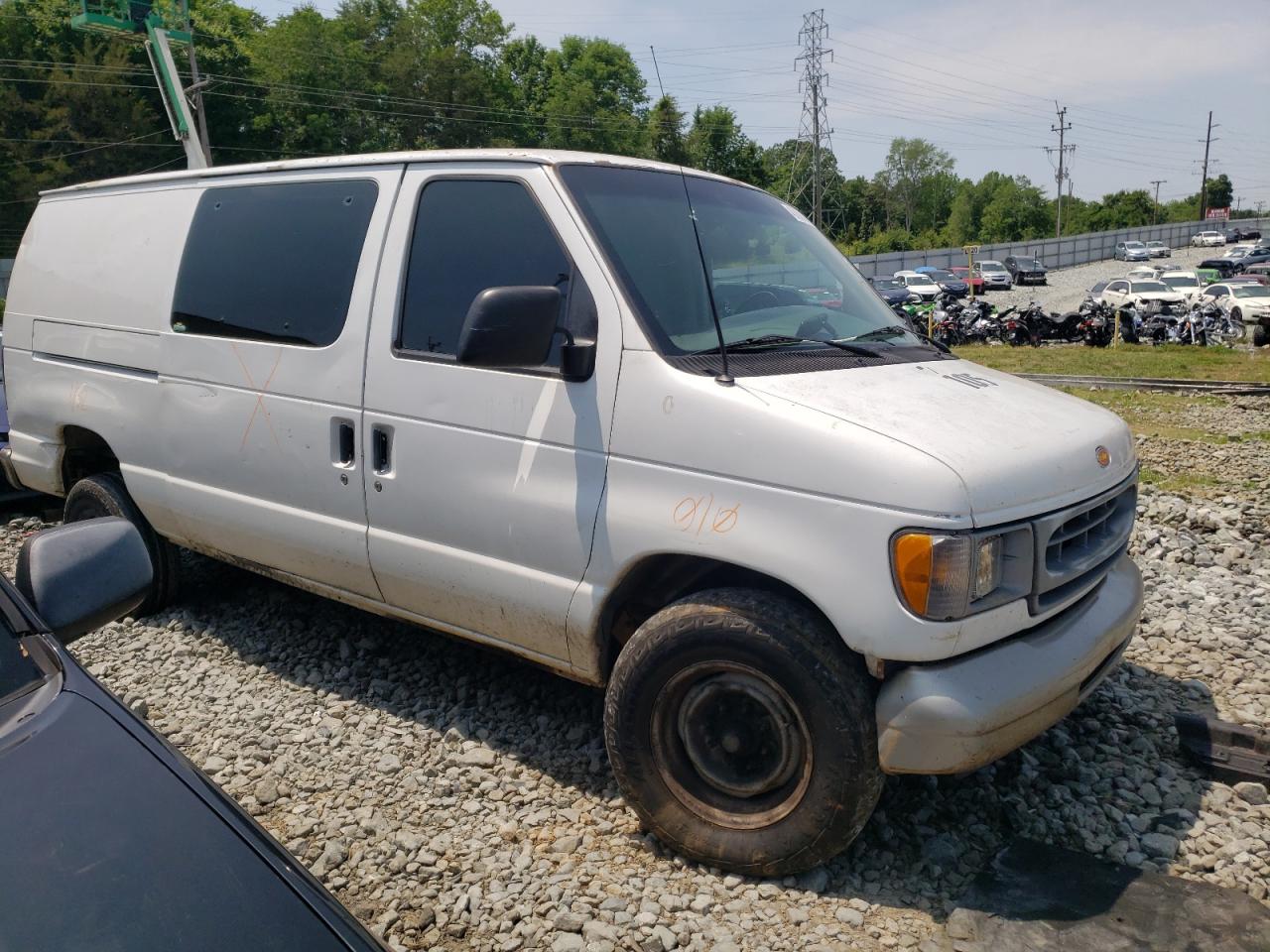 FORD E250 2001 with VIN 1FTNE24L11HA45023 - Photo from auction