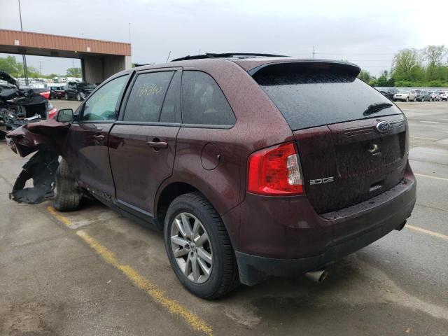 Photo 3 from auction – 2012 FORD EDGE SEL with VIN 2FMDK3JC2CBA89297