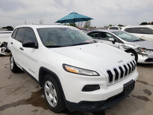 JEEP CHEROKEE S 2016 with VIN 1C4PJLAB0GW184280 - Photo from auction