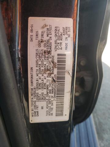 Photo 10 from auction – 2002 TOYOTA 4RUNNER SR with VIN JT3HN86R520364205