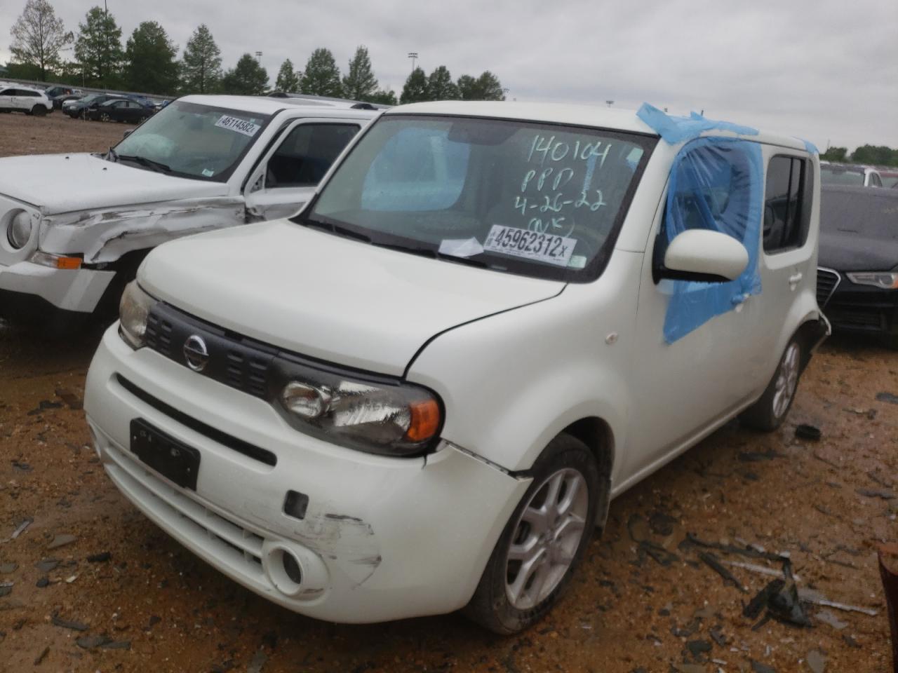 Photo 2 from auction – 2010 NISSAN CUBE BASE with VIN JN8AZ2KR6AT166710