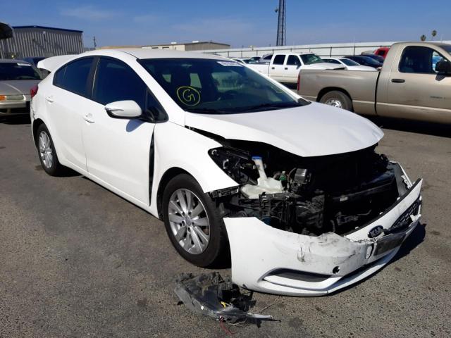 KIA FORTE LX 2016 with VIN KNAFX4A64G5510328 - Photo from auction