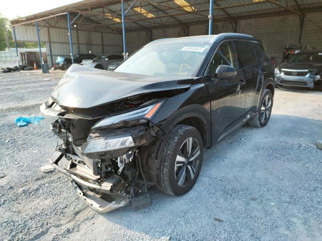 Photo 2 from auction – 2021 NISSAN ROGUE PLAT with VIN JN8AT3DC9MW100686