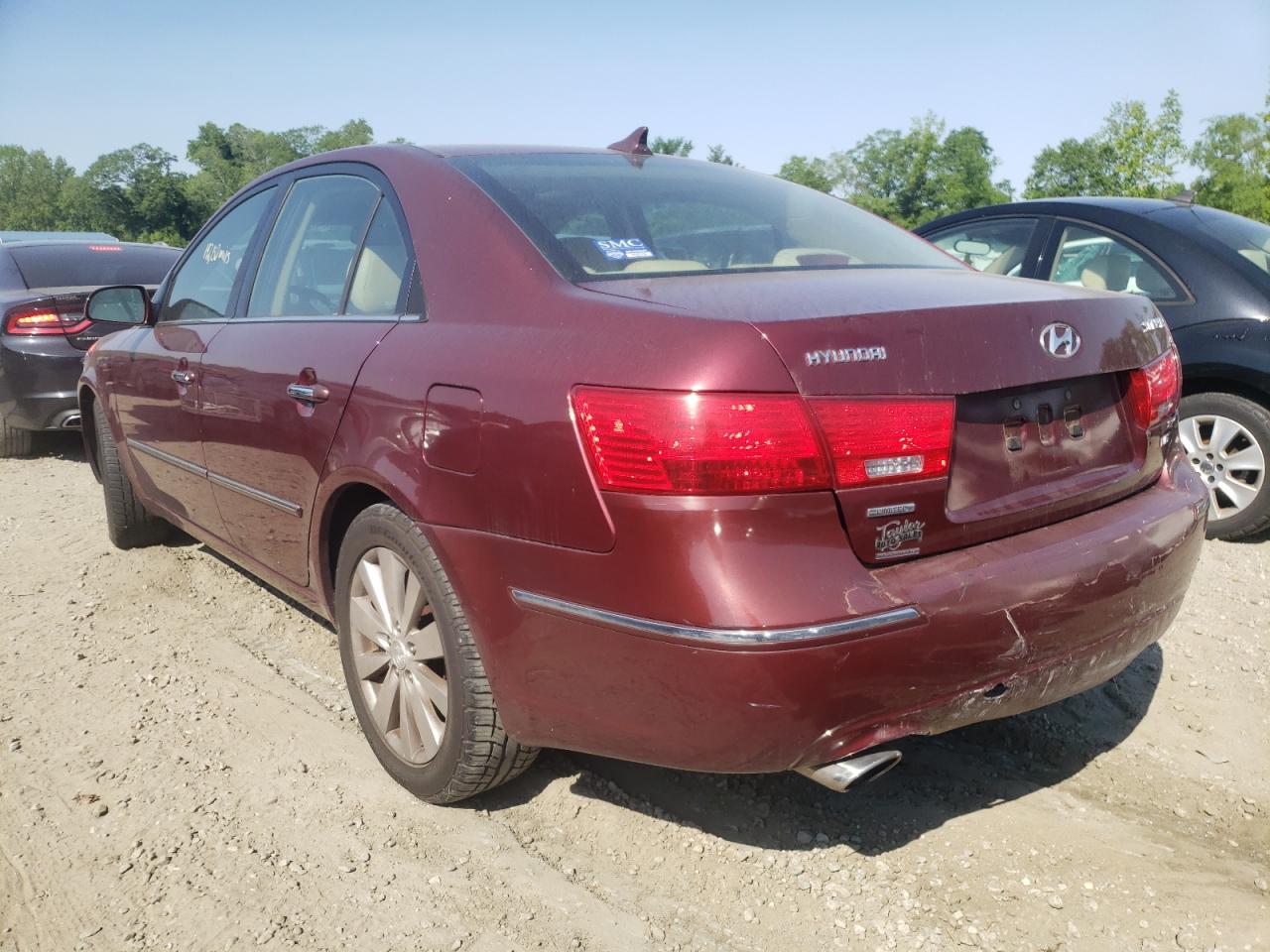 Photo 3 from auction – 2009 HYUNDAI SONATA SE with VIN 5NPEU46F59H477942